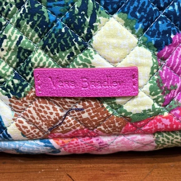 Vera Bradley Floral Crossbody Bag - Pink, Blue, Green - Picture 2 of 13